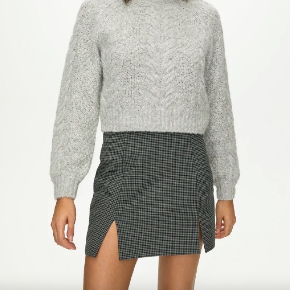 Aritzia Sunday Best Check Skirt - Picture 2 of 5